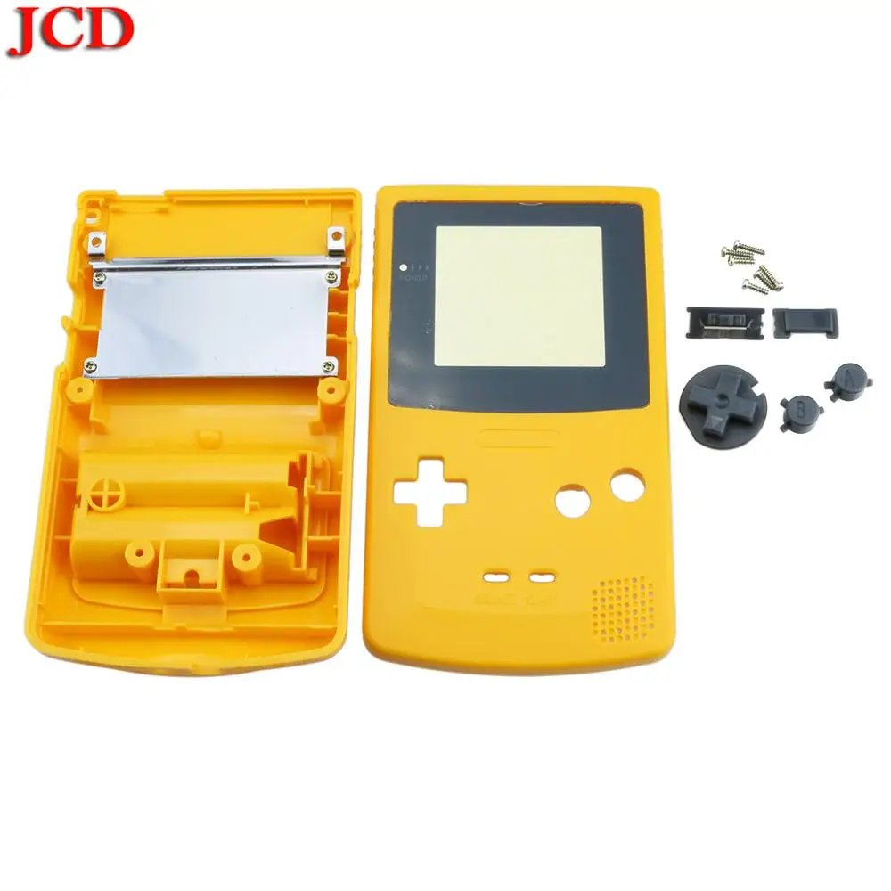 JCD новый полный корпус чехол для Gameboy цветной игровой сделай сам GBC запасные части