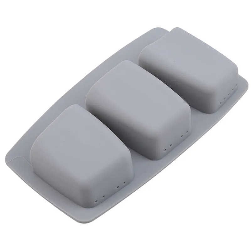 

Creative Multifunctional Organizer Silicone Three Bags Makeup Brush Storage Box self-adhesive Suction Cup Test Organizador