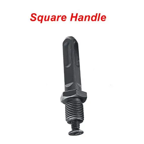 square handle HSS деревообрабатывающий древесина сепаратор спиральный конусный расширитель удар драйвер Бытовая дрова машина сплиттер сверло для сверла 32/42 мм - Цвет: square handle