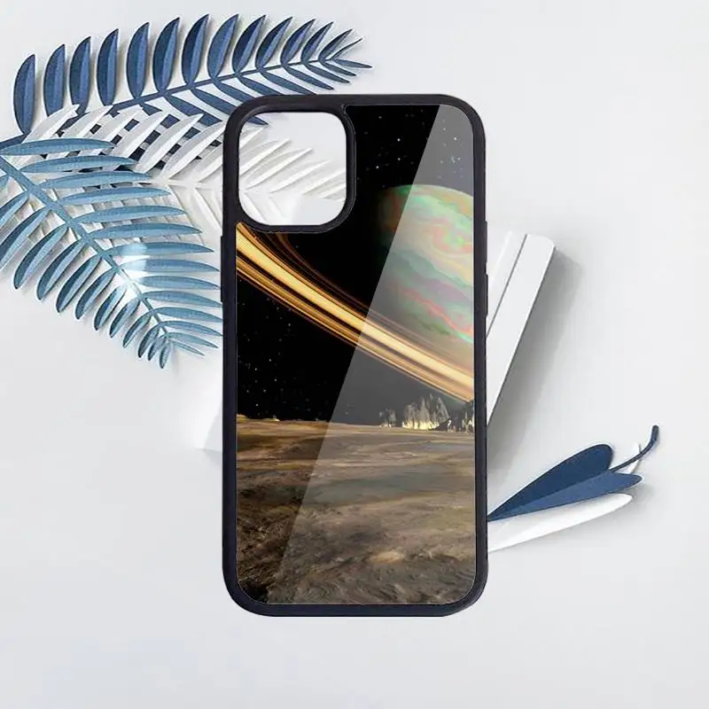 

Space Planets Earth Mars luxury design Phone Case funda PC for iPhone 11 12 pro XS MAX 8 7 6 6S Plus X 5S SE 2020 XR