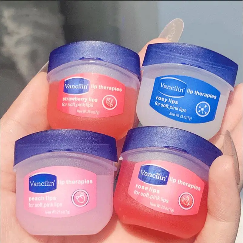 

100% Pure Petroleum Jelly Lip Balm Petroleum Jelly Natural Moisturizing Cream Original Cocoa Butter Cream Pudding Clove Lip Balm