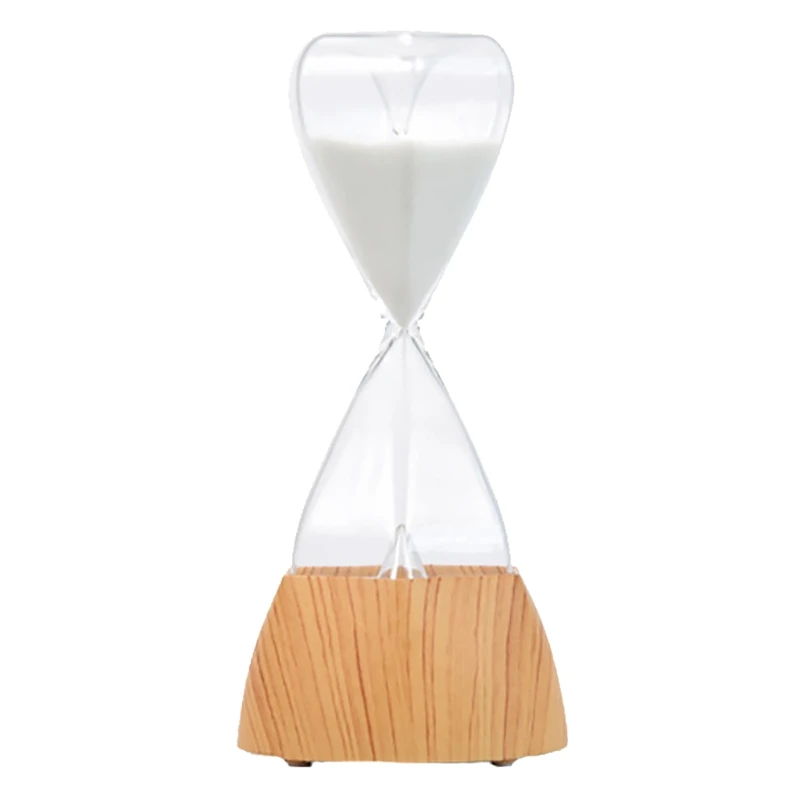 

20CB Hourglass Light Bluetooth-Loudspeaker Sand Timers Clock Rechargeable Sleep Night Lamp for Home Desk Office Decoration