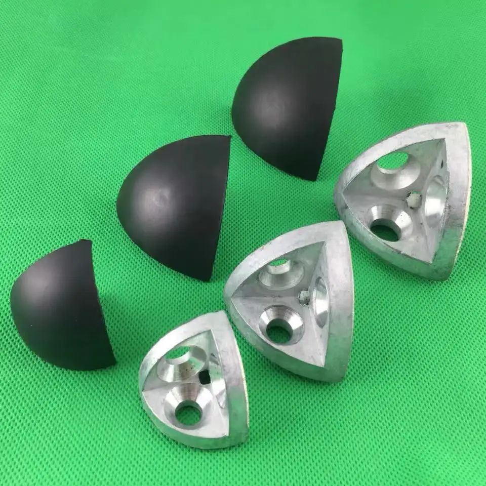 Трехмерные разъемы для дугового алюминиевого профиля винтов и крышек Arc 2020 3030