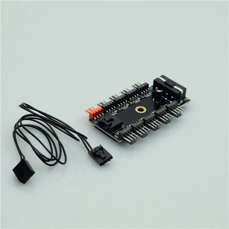 Материнская плата 4Pin хаб PWM чехол для компьютера сбора вентилятора SATA интерфейс