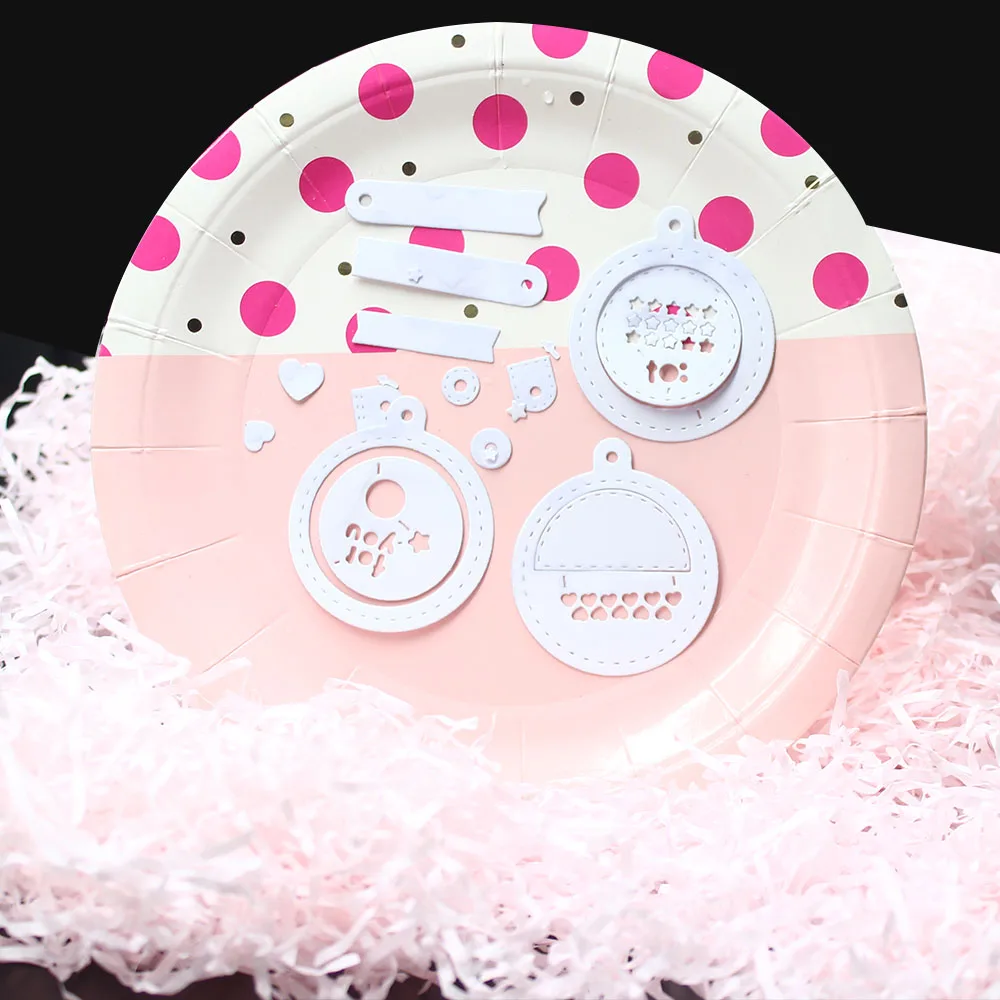 Творческие новые металлические Вырубные штампы для рукоделия рождественские