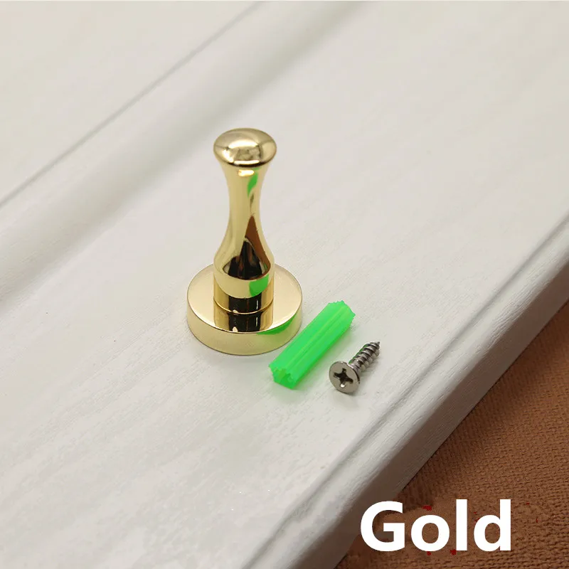 Современный простой хромированный золотистый никелевый цилиндрический