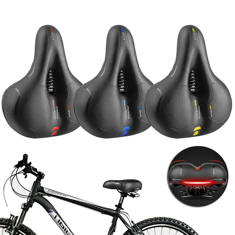 Велосипедное седло мягкое сиденье удобное для велосипедов винтажный