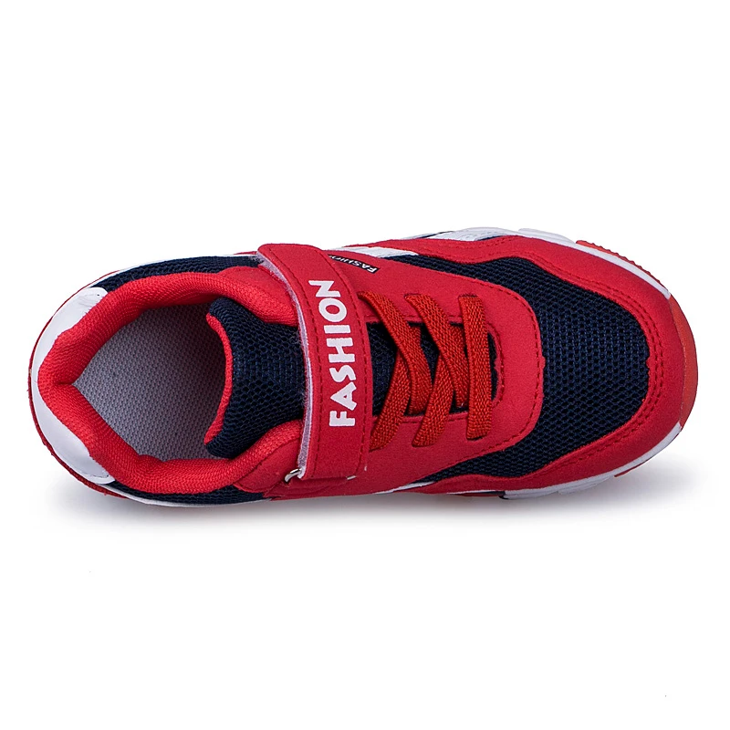 Детские Нескользящие кроссовки из ТПР сетчатая удобная летняя спортивная обувь