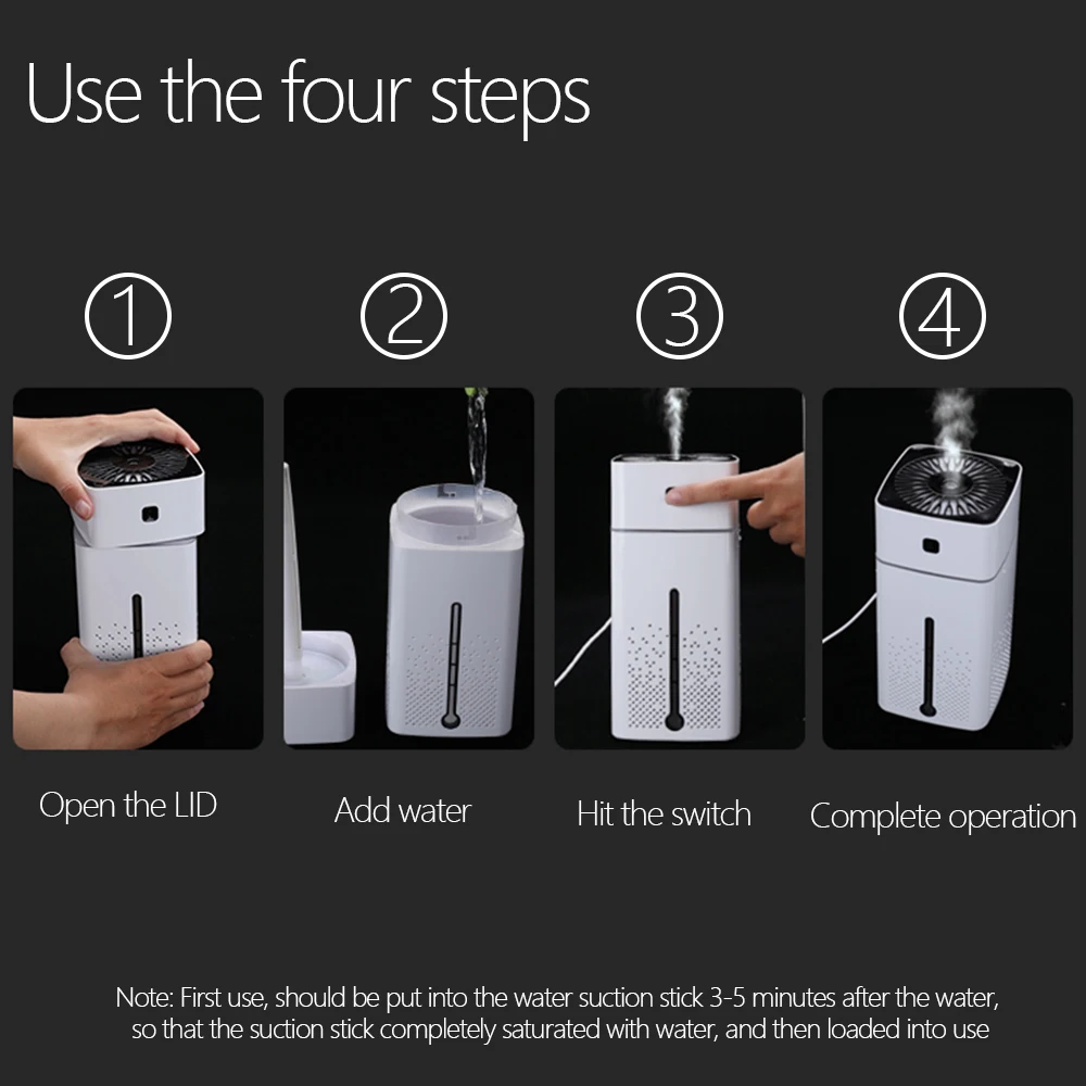 1000 мл увлажнитель воздуха ультразвуковой Usb диффузор Арома эфирное масло