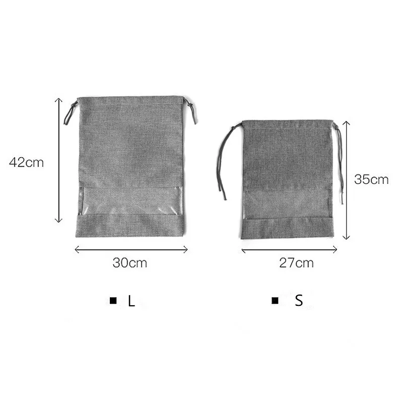 

Women Men Dustproof Cover Shoes Bags Travel Suitcase Packing Drawstring Shoes Bags Organizer Travel Cosmetic Cloth Bags Pouch