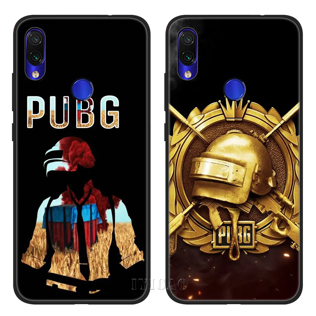 Крутой Мягкий силиконовый чехол PUBG для Xiaomi Redmi Note 5 6 7 8 Pro 4X 5A Prime из ТПУ | Мобильные