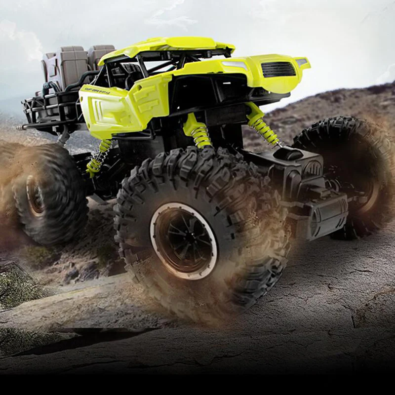 Oversized Remote Four-Wheel Drive Off-Road Racing Wireless High-Speed Charging Car Six-Wheel climbing All Terrain Boy Toy | Игрушки и