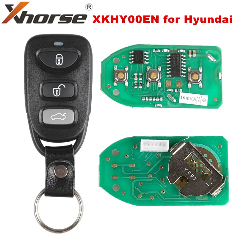 

1 шт./лот XHORSE XKHY00EN VVDI2 для Hyundai Тип проводной универсальный дистанционный ключ 3 кнопки X007 английская версия