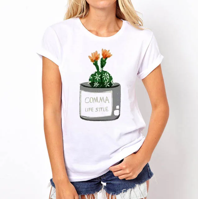 Женская футболка с коротким рукавом Topjini летняя принтом собаки дораэмона женские