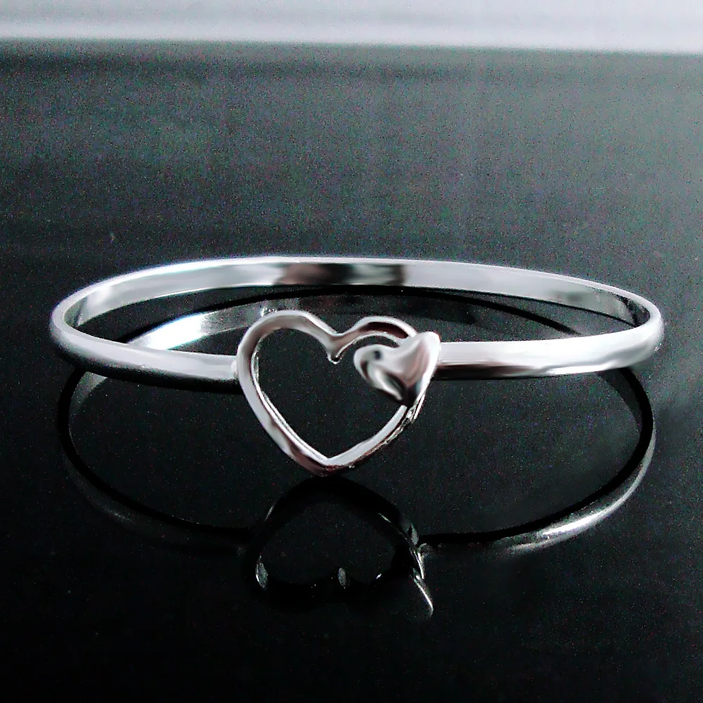 Женский серебряный браслет 925 пробы милые серебряные ювелирные изделия с милым