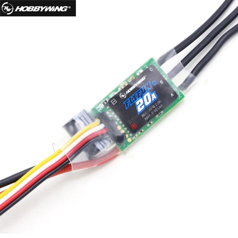 Hobbywing FlyFun 30A 40A V5 2-4S 2-6S электрический контроль скорости ESC для RC самолета мультикоптера Rc самолета вертолета