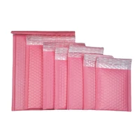 50pcs pink storage bag foam envelope bags self seal mailers padded shipping envelopes with bubble mailing bag shipping packages