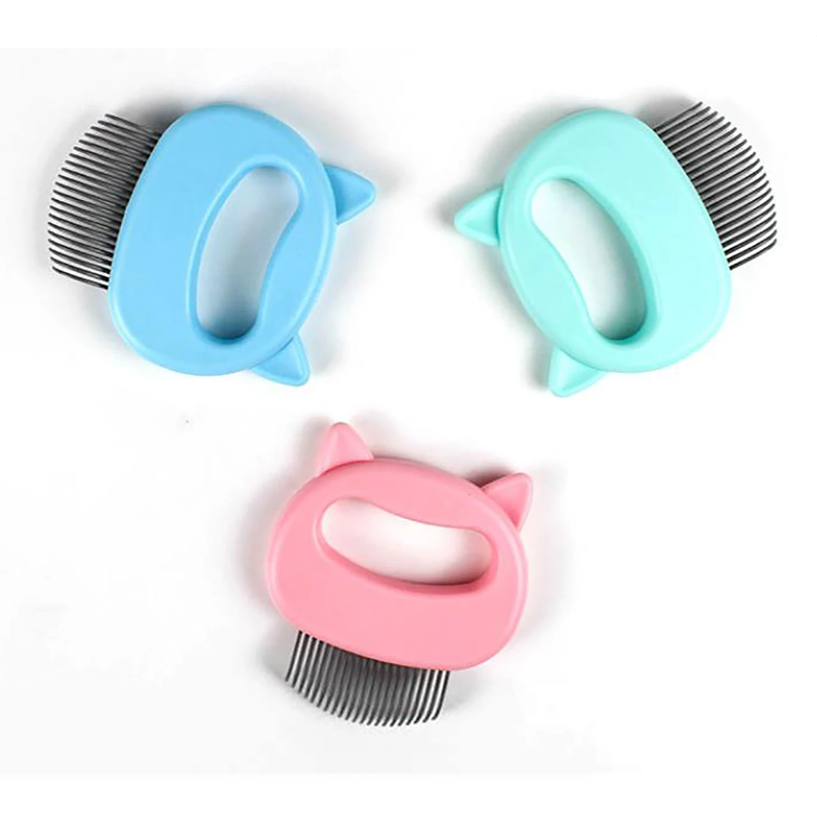 Mini Pets Comb Massage Brush Shell Shaped Handle Pet Grooming Tool To Remove Loose Hairs Only for Cats | Дом и сад