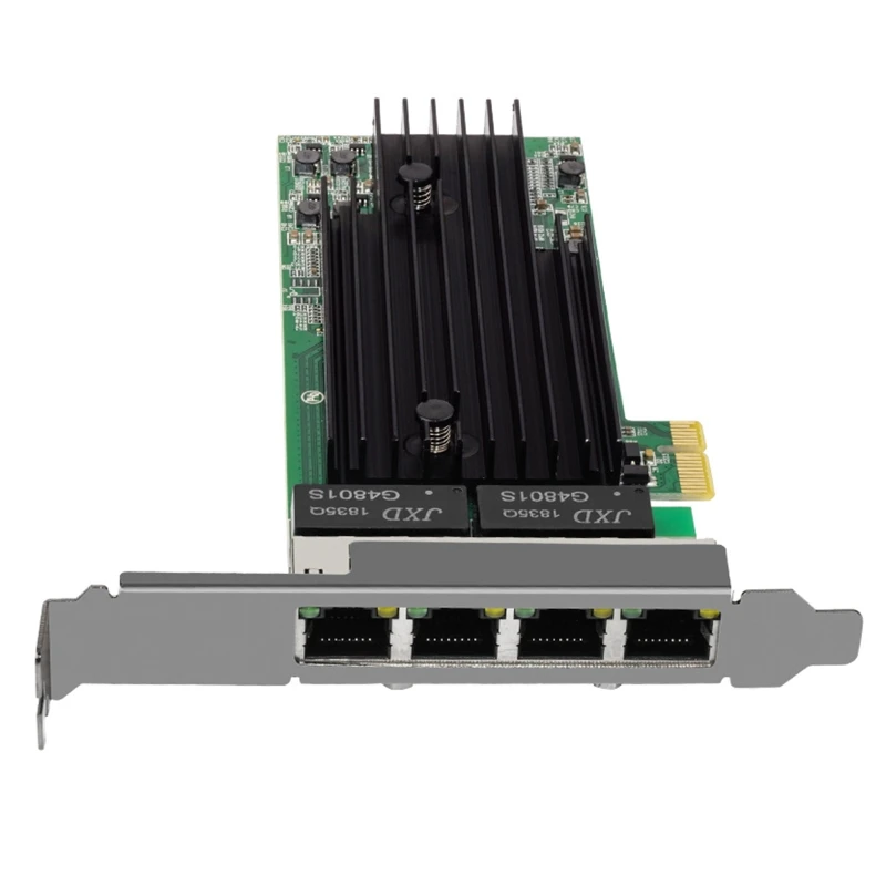 Сетевая карта intel 82575 Gigabit Ethernet PCI Express X1 10/100/1000M RJ45 LAN адаптер конвертер сетевой