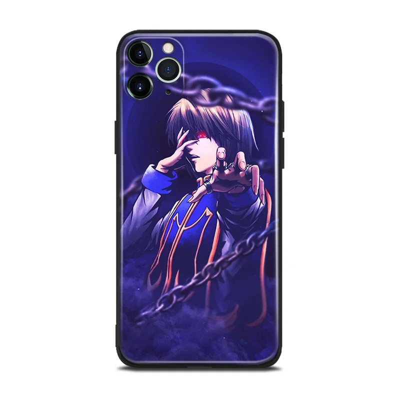 kurapika hunter x hunter anime for iphone se 6 6s 7 8 plus x xr xs 11 pro max soft silicone phone case cover shell free global shipping
