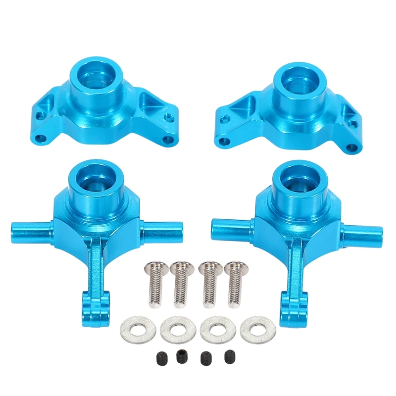 

Aluminum Alloy Front Rear Knuckle Arm Steering Cup Upright Hub Carrier for 1/10 RC Car Tamiya TT-02 TT02 Upgrade Parts