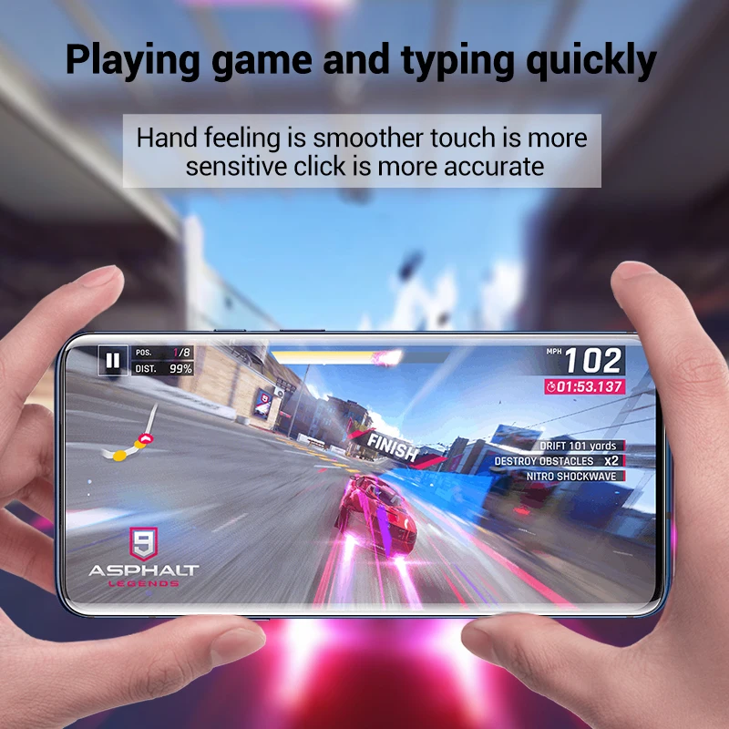 

For Oneplus 8 Pro Tempered Glass 3D Full Curved Covered One Plus 8T 7 7T Pro Screen Protector On Oneplus8 t 8pro Protective film