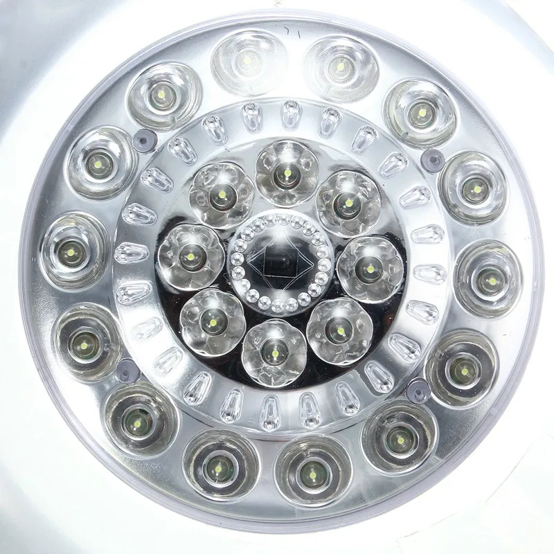 Уличная туристическая палатка на солнечных батареях 22 светодиода Подвесная