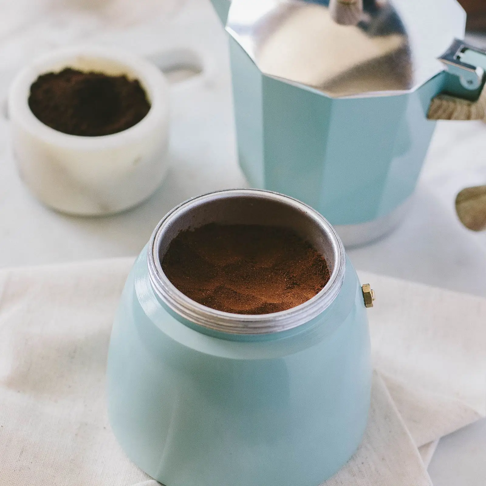 

Percolator Dripolator Aluminum Coffee Pot Espresso Coffee Maker Percolator Stove Top Pot 6Cup 300ml Coffee Supplies High Quality