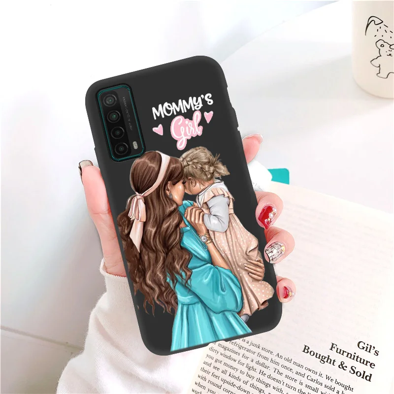 

For Huawei Y7 Pro 2019 Case Super Mom Baby Phone Case For Huawei Y9 Prime Y7p Y9A Y7A Y8S Y8P Y6P Soft Cover HuaweiY7 Y9 A Capas