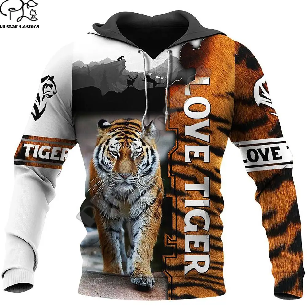 

PLstar Cosmos Animal Tiger Tattoo Camo Wild Beast Tracksuit Pullover Streetwear 3DPrint Men/Women Autumn Casual Funny Hoodies 20