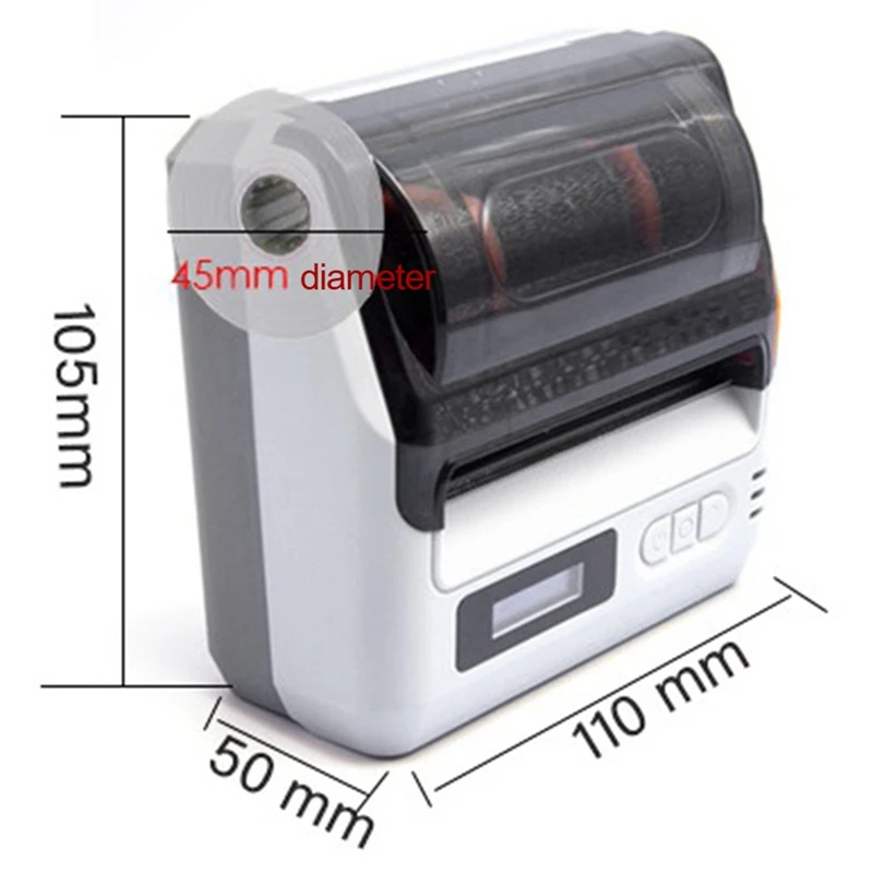 

Thermal Printer Mini Sticker Wireless Printer Product Label Printer Handheld Portable Printer