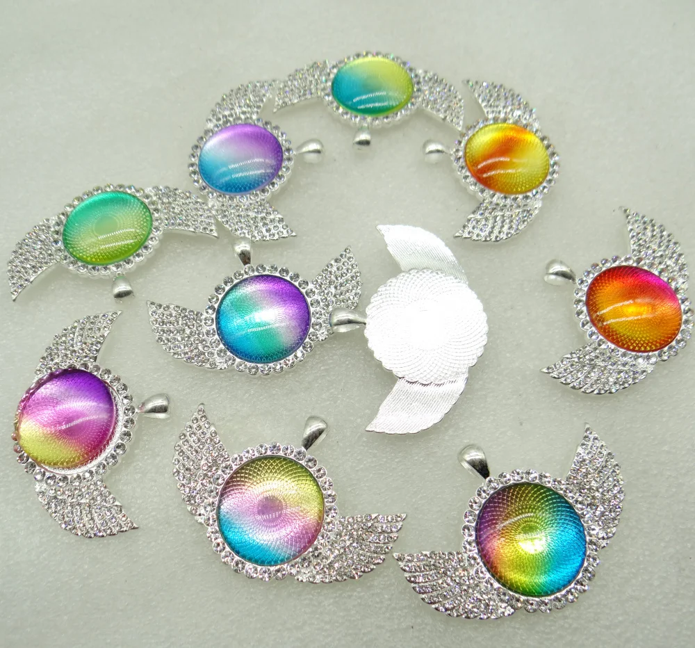 

Лидер продаж 2020, 8 шт., оптовая продажа, подвеска круглой формы из натуральной искусственной кожи, самодельные Украшения, ожерелье для женщин