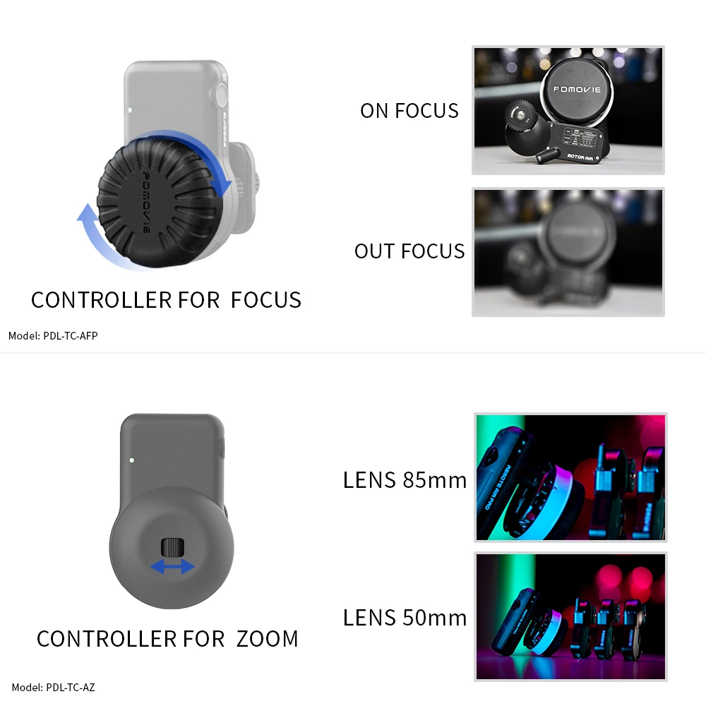 PDMOVIE LIVE AIR 2 Bluetooth беспроводная система управления фокусом для Zhiyun Crane 3 DJI Ronin S DSLR