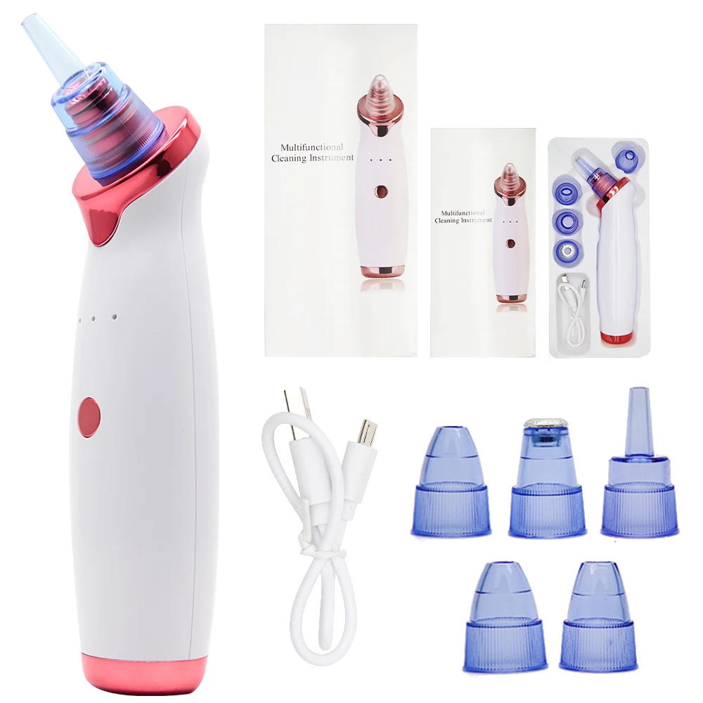 

Electric Pore Cleaner Nose Blackhead Remover Vacuum Skin Care Tools Face Deep Cleansing Beauty Machine Face Household SPA