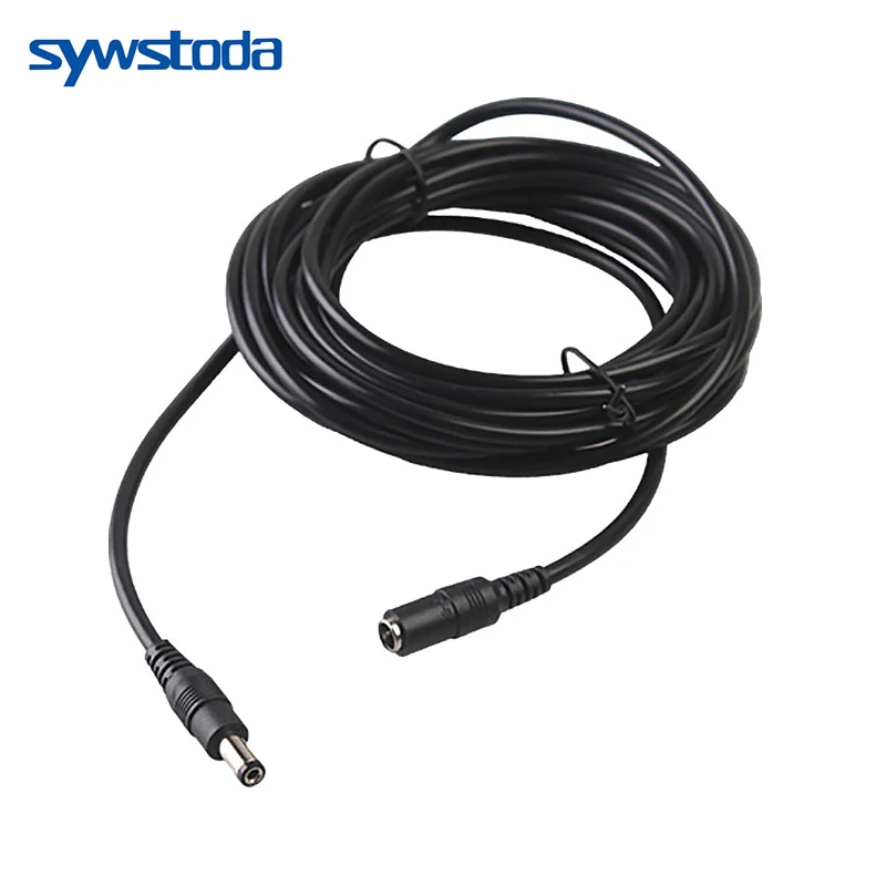 Удлинительный кабель питания постоянного тока с разъемом для штекера 5 мм x 2 1