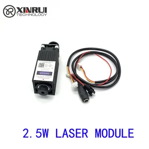 2500 нм 2,5 МВт 12 В Высокая мощность TTL регулируемый фокус синий лазерный модуль DIY Лазерный Гравер аксессуары Вт лазерная головка