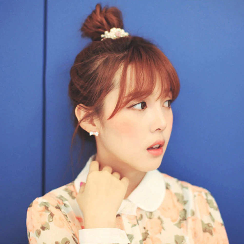 Резинка для волос с жемчугом |