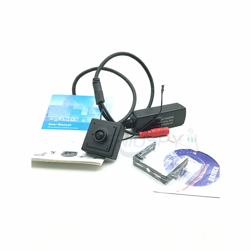H.264 H.265 P2P Onvif HD аудио и видео мини POE IP камера отверстие с слот карты Micro Sd для ATM