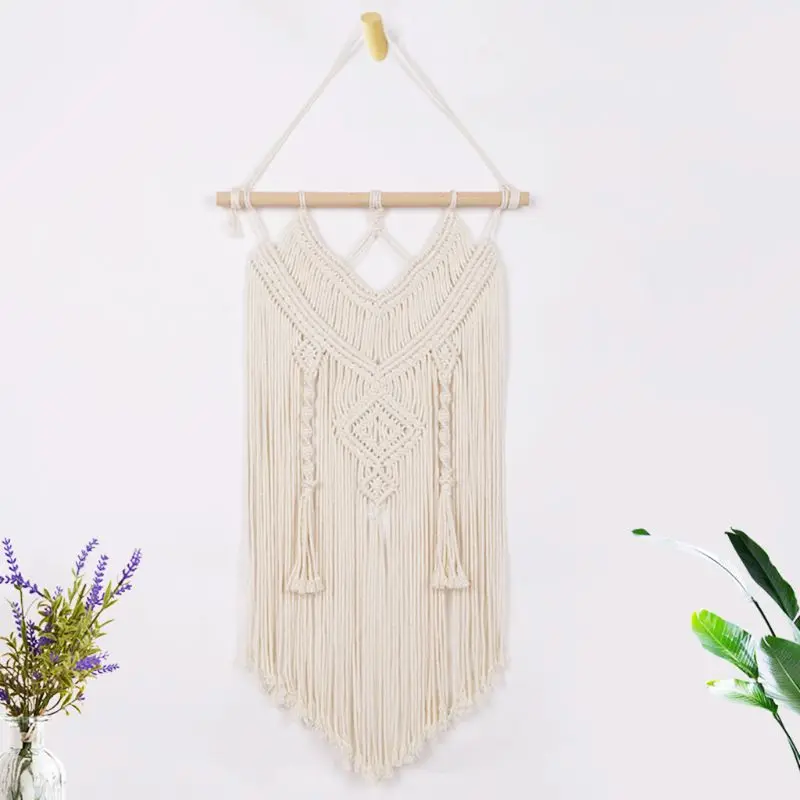 Ручная работа макраме Настенный Гобелен Ручной Работы Бохо шик Богемный дом