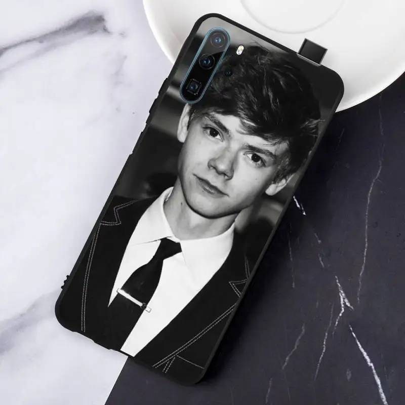 

Thomas Sangster famous Actors high quality luxury Phone Case shell For Huawei honor Mate P 10 20 30 40 Pro 10i 9 10 20 8 x Lite