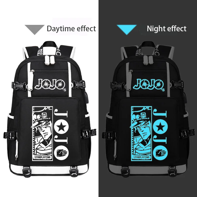 

Anime Fantasy Adventure Surrounding Backpack Male And Female Students Sports Leisure School Bag Outdoor Travel Bag