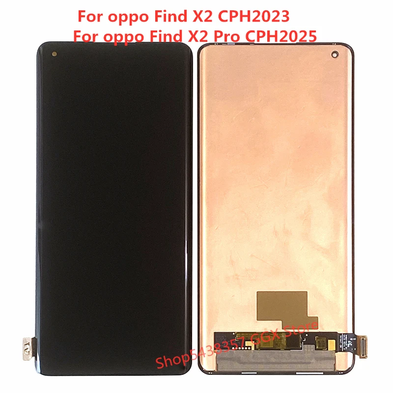 Оригинальный Supor Amoled 6 7 &quotдля Oppo Find X2 CPH2023/для Pro CPH2025 ЖК-дисплей Дисплей кодирующий