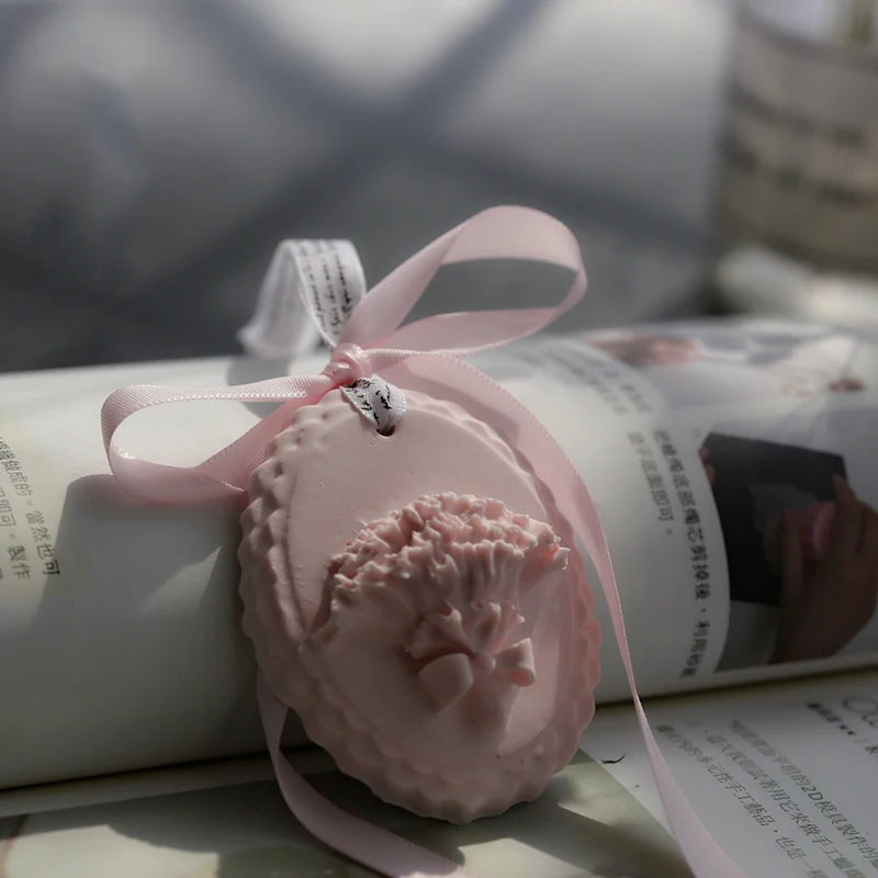 С цветками гвоздик формочка для силиконовой Подвески Овальный воск ароматерапии