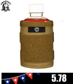 koozie военный Molle мини JPC Тактический Жилет Охотничий Открытый регулируемый пояс журнал орнамент кулон США