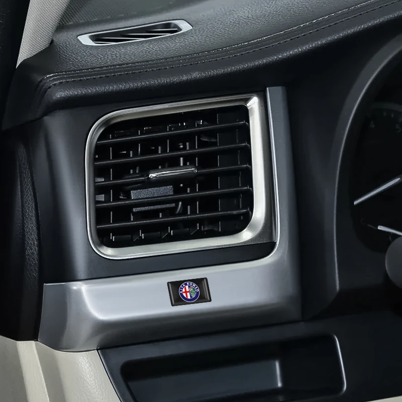 10 шт. автомобильный Стайлинг 3D украшения наклейки на ногти гербовый значок для Alfa