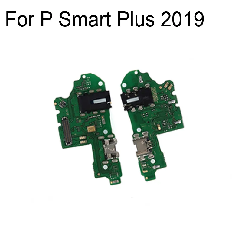 Для Huawei P Smart Plus 2019 USB док станция зарядный порт микрофон мотор вибратор Модуль