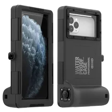 SHELLBOX Mobile phone diving case waterproof case For iphoneX Xs MAX PRO XR 11 12 Huawei Samsung XiaoMi