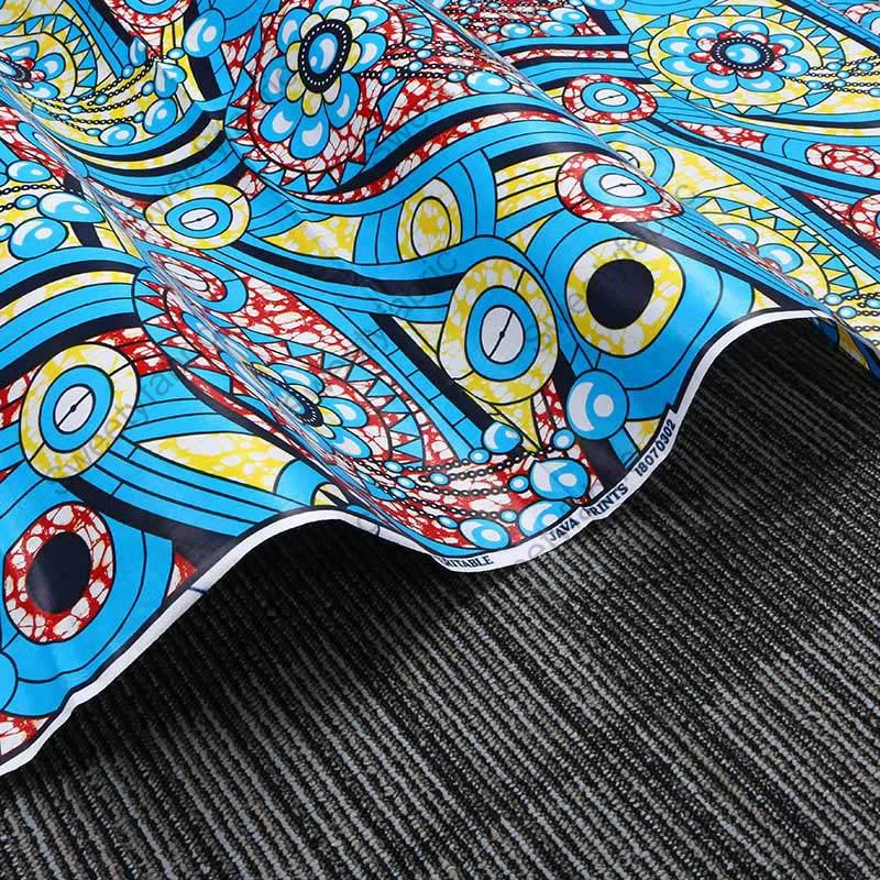 100% хлопчатобумажная ткань с Африканским принтом Голландская супер голландская