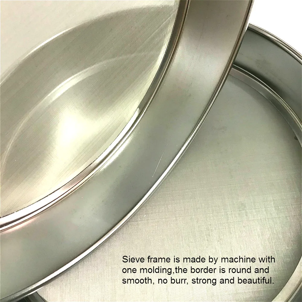 Стандартное лабораторное тестирование сито для отбора проб смотровое 304 фильтр