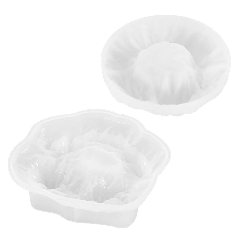 

2 шт. ледяной горы "сделай сам" форма для пепельницы Гибкая силиконовая эпоксидной смолы литейные формы ручной работы